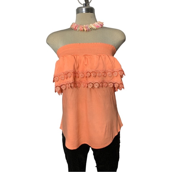 *NEW* OFF The Shoulder Ruffle Summer Top Size S/M - Picture 6 of 15